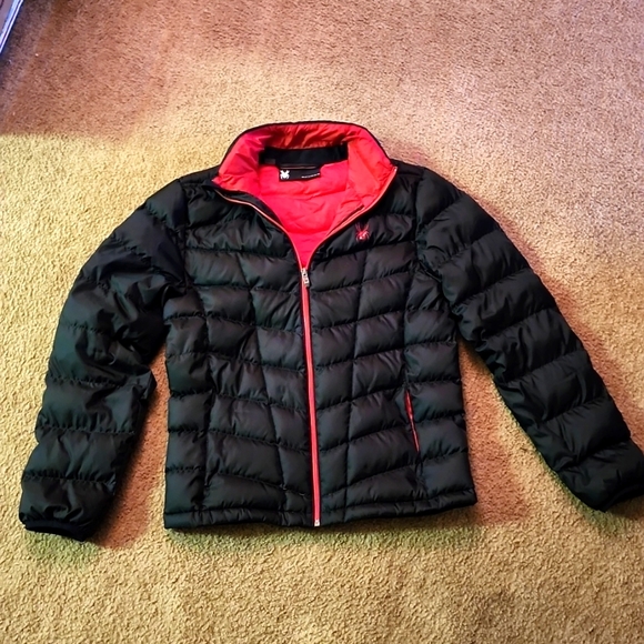 Spyder Other - [SOLD]NWOT Unisex Spyder Winter Puffer Black Jacket Smalll